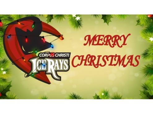 MERRY CHRISTMAS FROM THE CORPUS CHRISTI ICERAYS