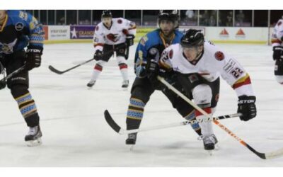 ICERAYS OUTLASTED BY KILLER BEES IN 3-2 LOSS