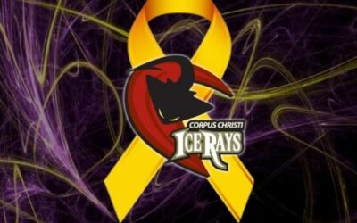 ICERAYS HOST CHILDHOOD CANCER AWARENESS NIGHT ON SATURDAY