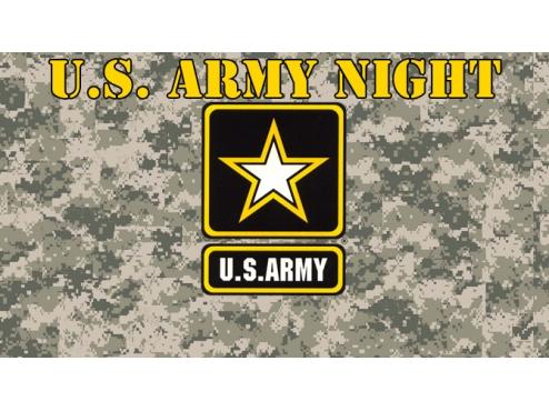 U.S. ARMY PRESENTS SATURDAY'S ICERAYS GAME