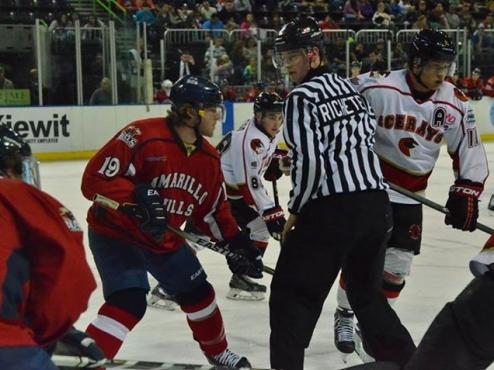 PENALTIES TAKE DOWN ICERAYS IN 5-2 LOSS TO AMARILLO