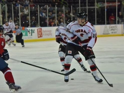LOMSNES EARNS HAT-TRICK IN 6-3 WIN OVER KILLER BEES