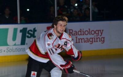 MICHAUD HELPS ICERAYS PREVAIL OVER BRAHMAS IN OVERTIME, 4-3
