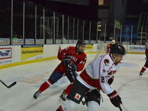ICERAYS ROLLED BY BULLS, 5-1