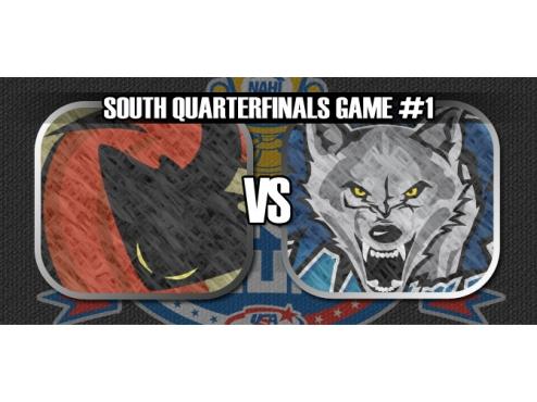 SOUTH QUARTERFINALS: ICERAYS VS. WILD (GAME #1)