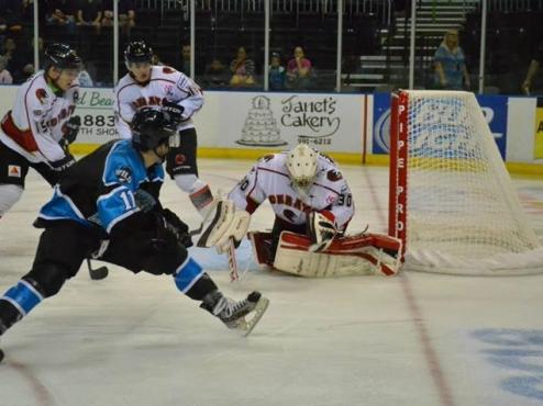 ICERAYS DROP GAME ONE 3-2 IN OVERTIME TO THE WILD