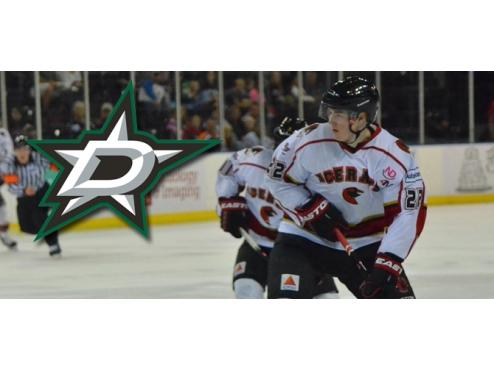 LOMSNES INVITED TO DALLAS STARS DEVELOPMENT CAMP