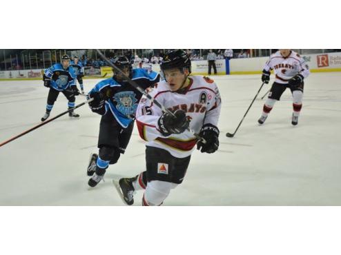 ICERAYS RALLY LATE AND WIN IN OVERTIME, 3-2
