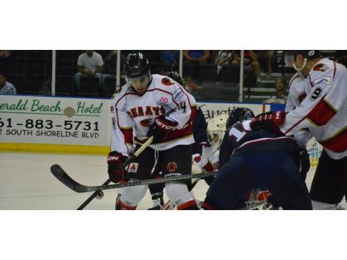 ICERAYS SLIDE IN THIRD PERIOD TO A 3-1 LOSS