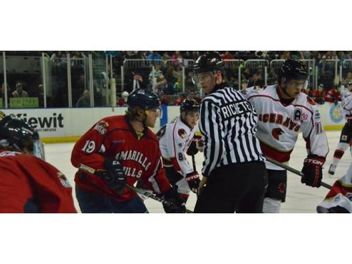 ICERAYS OPEN HOME SCHEDULE WITH 3-2 WIN