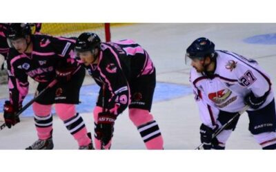 ICERAYS FALL 2-1 (OT) TO TOPEKA ON PINK IN THE RINK