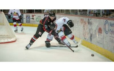 ICERAYS SHUT OUT BY WILDCATS, 3-0