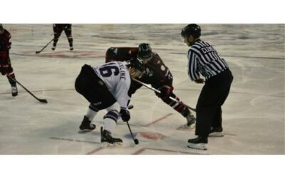 ICERAYS DOWNED BY EARLY GOALS, FALL 4-2 TO BRAHMAS