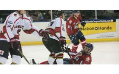 ICERAYS DOWNED BY AMARILLO, 3-1