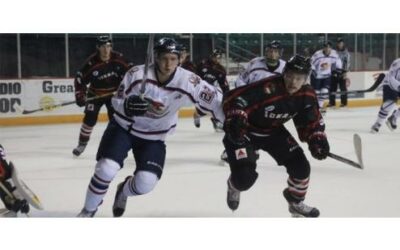 ICERAYS COME FROM BEHIND TO SWEEP TOPEKA, 2-1