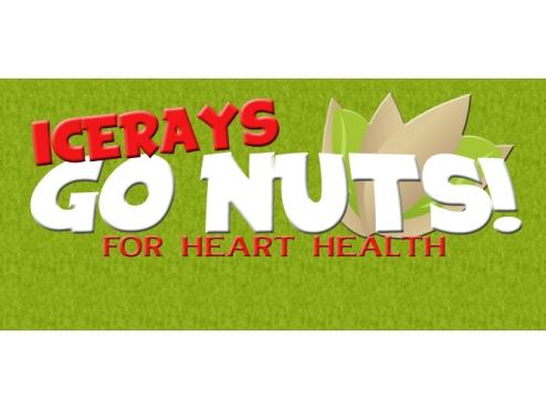 ICERAYS LAUNCH “GO NUTS! FOR HEART HEALTH” CAMPAIGN