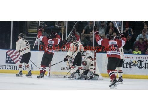 ICERAYS MOVE TO PLAYOFF POSITION WITH 3-1 WIN