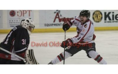POWER’S GOALS LEAD ICERAYS IN 3-2 OVERTIME WIN