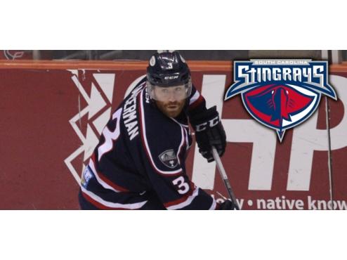 COLTON SAUCERMAN INKS ECHL CONTRACT WITH STINGRAYS