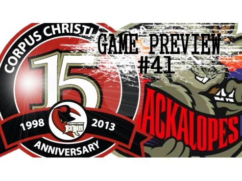 GAME PREVIEW #41: @ ODESSA JACKALOPES