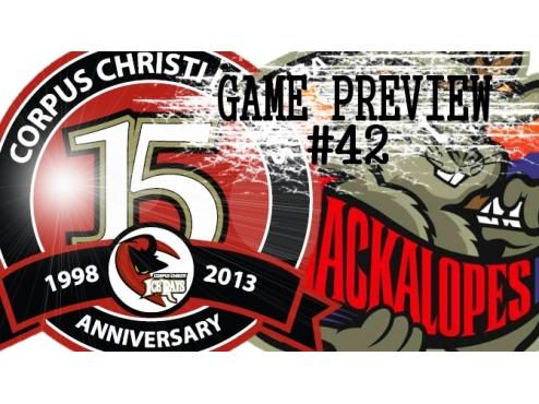 GAME PREVIEW #42: @ ODESSA JACKALOPES