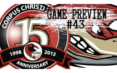 GAME PREVIEW #43: @ TOPEKA ROADRUNNERS