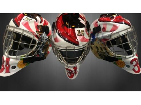 GOALIE MASK BRINGS OUT FAMILY ROOTS IN TEXAS