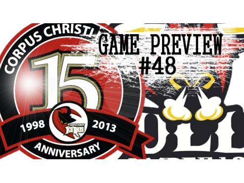 GAME PREVIEW #48: @ AMARILLO BULLS