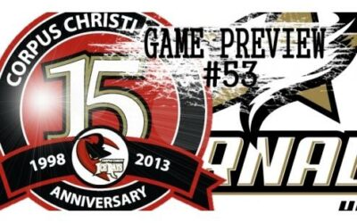 GAME PREVIEW #53: @ TEXAS TORNADO