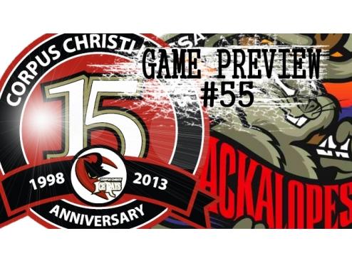 GAME PREVIEW #55: @ ODESSA JACKALOPES