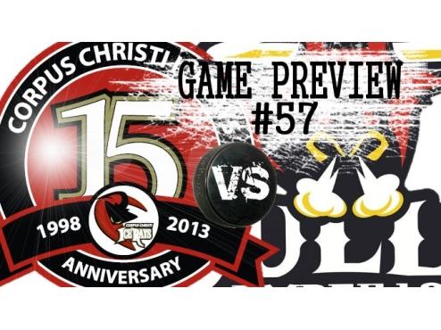 GAME PREVIEW #57: vs. AMARILLO BULLS