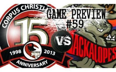 GAME PREVIEW #59: VS. ODESSA JACKALOPES