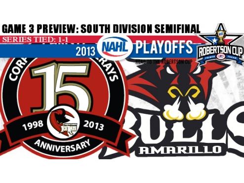 GAME 3 PREVIEW: VS. AMARILLO BULLS