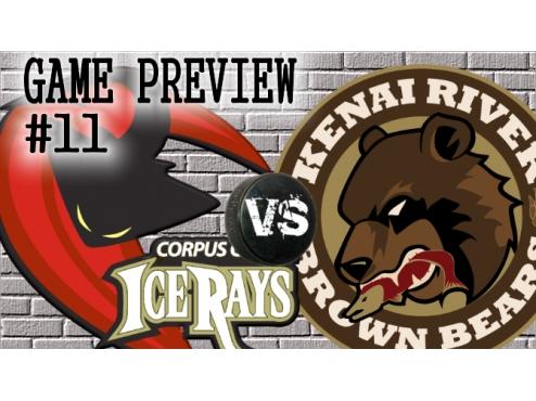 GAME PREVIEW #11: @ KENAI RIVER BROWN BEARS