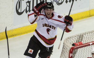 POWER HAT-TRICK LEADS ICERAYS TO OT WIN