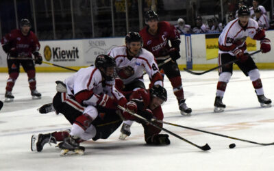 SECOND PERIOD PUSH HELPS ICERAYS TO 4-3 WIN