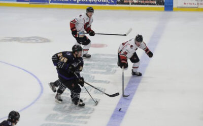 ICERAYS SLIDE IN THIRD DURING 5-4 LOSS