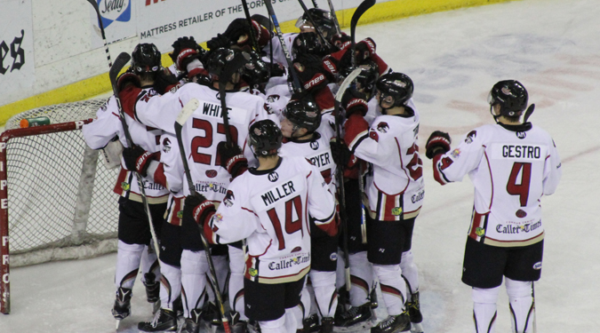 ICERAYS WIN OT THRILLER, 2-1, ADVANCE TO SOUTH DIVISION FINALS