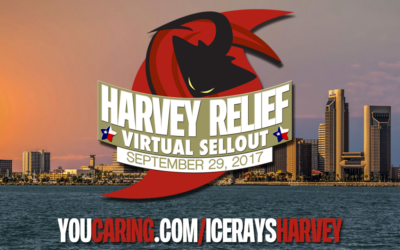 IceRays Launch Harvey Relief Virtual Sellout