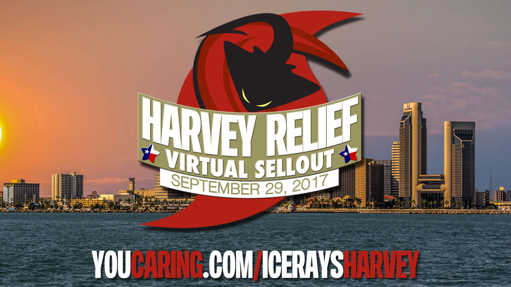 IceRays Launch Harvey Relief Virtual Sellout