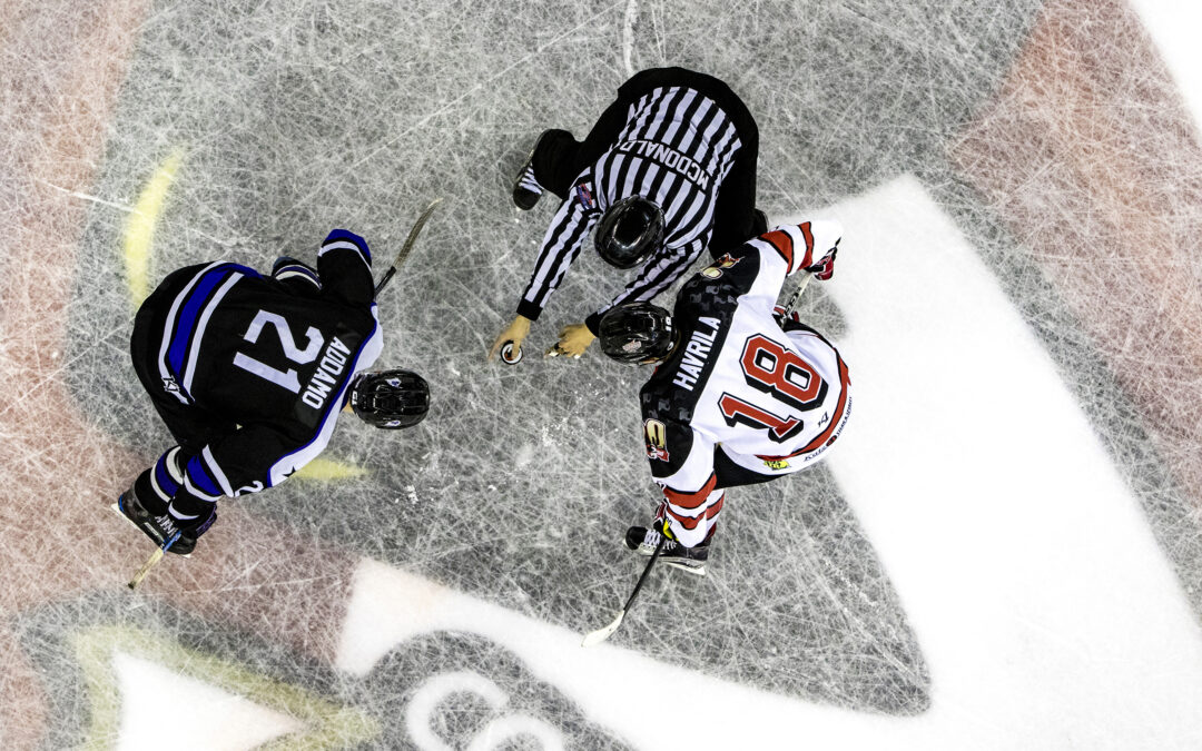 IceRays Hang on to Edge Brahmas, Win Fifth Straight