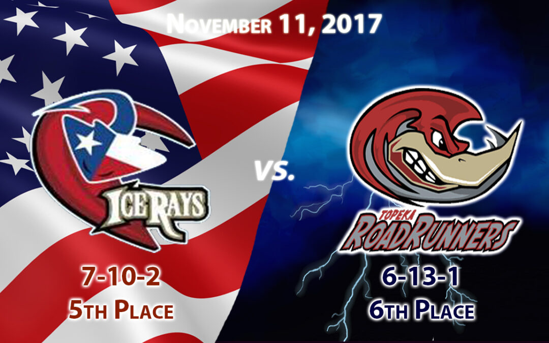 Preview: IceRays vs. Topeka RoadRunners (Game 20)