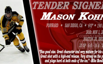 IceRays Use Last Tender on Mason Kohn