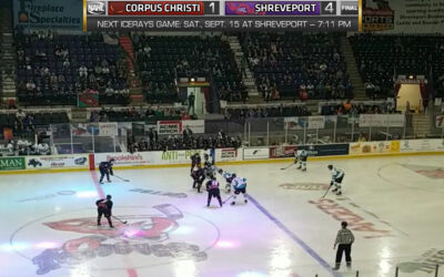ICERAYS FALL 4-1 IN OPENER AT SHREVEPORT