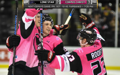 ICERAYS ROUND UP BRAHMAS SATURDAY