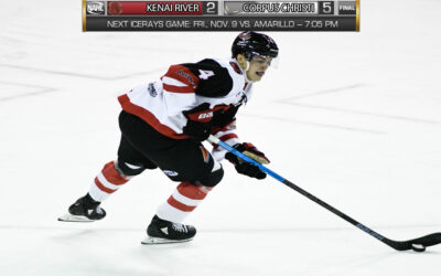 ICERAYS SWEEP BROWN BEARS WITH 5-2 WIN ON SATURDAY