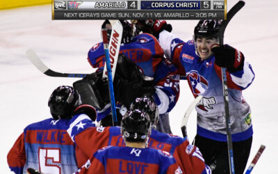 ICERAYS RALLY FOR THRILLING COMEBACK WIN OVER AMARILLO