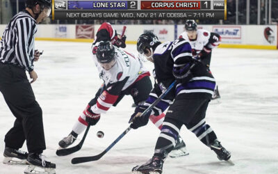 ICERAYS CLOSE HOMESTAND WITH 2-1 LOSS TO LONE STAR