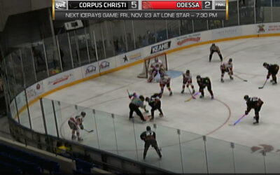 ICERAYS WIN THANKSGIVING EVE SHOWDOWN AT ODESSA