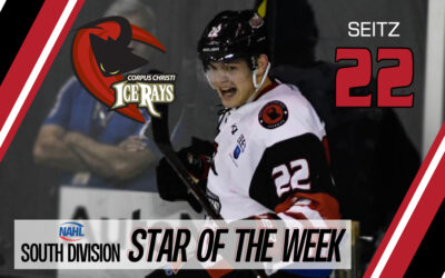 SEITZ NAMED NAHL STAR OF THE WEEK